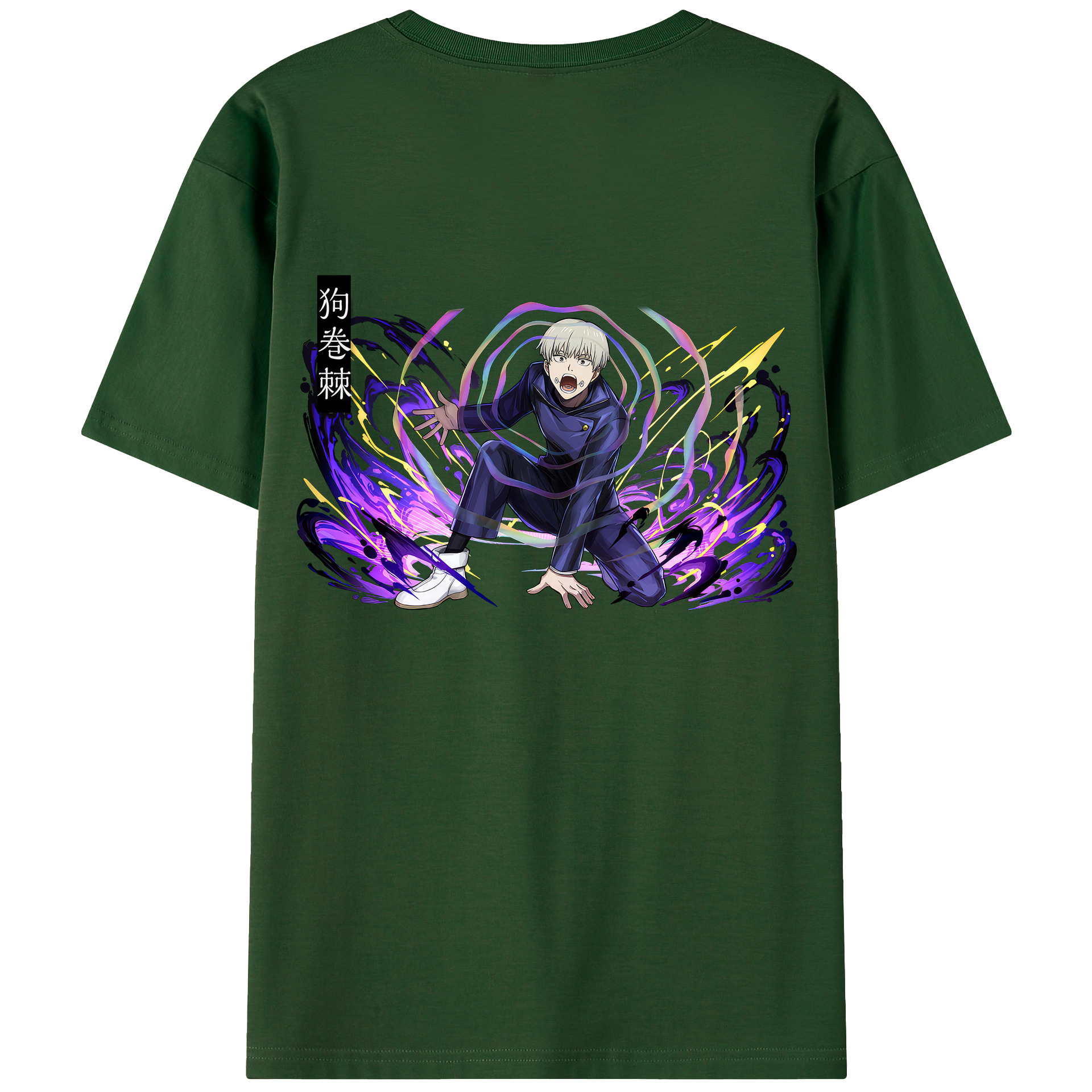 （画像用） 呪術廻戦 Jujutsu Kaisen 綿100％半袖Tシャツ（背面プリント）